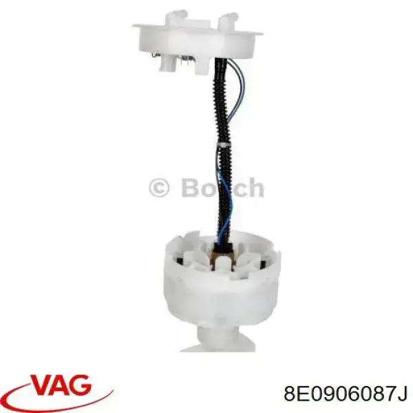 8E0906087J VAG Módulo de bomba de combustível com sensor do nível de combustível