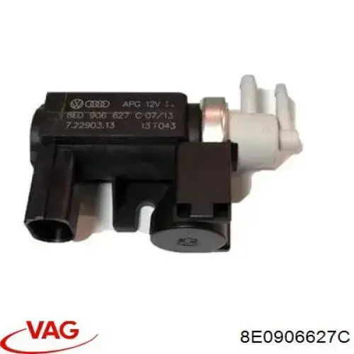 8E0906627C VAG Válvula solenoide de regulação de comporta EGR