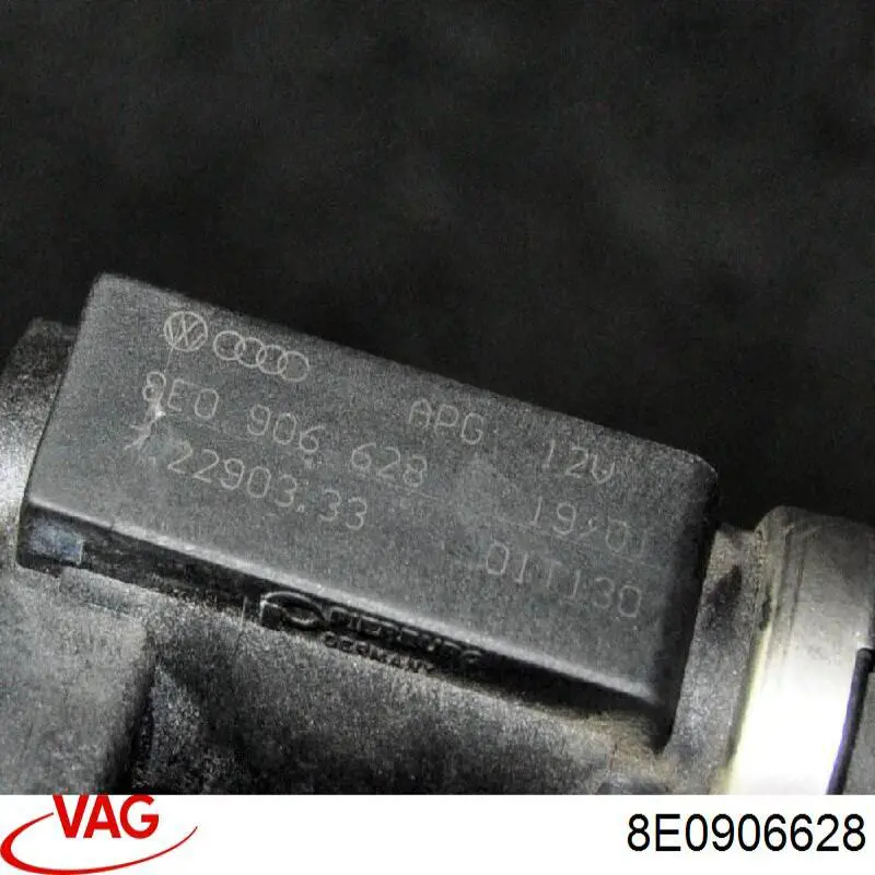 Compre 8E0906628 VAG Convertidor de pressão (solenoide) de supercompressão
