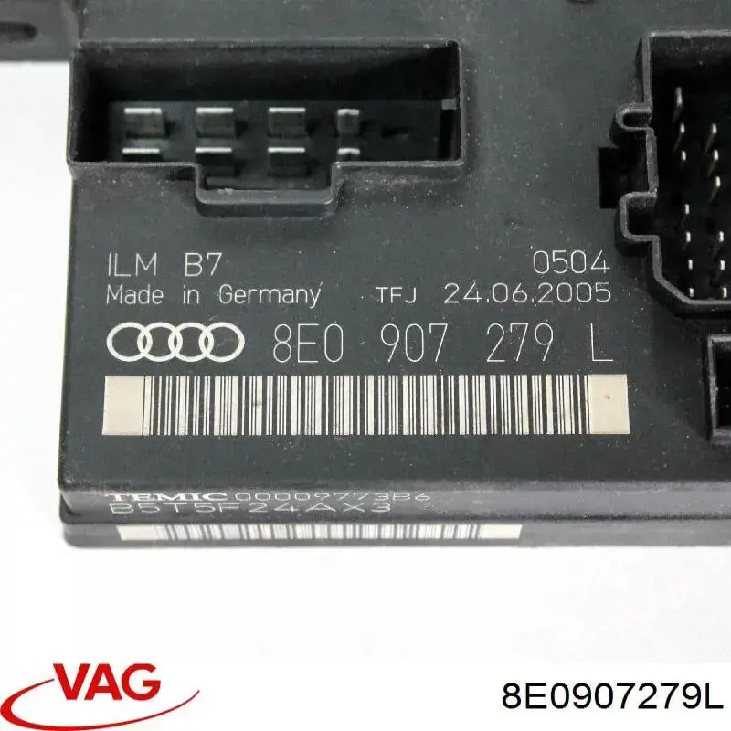 8E0907279L VAG Unidade de conforto