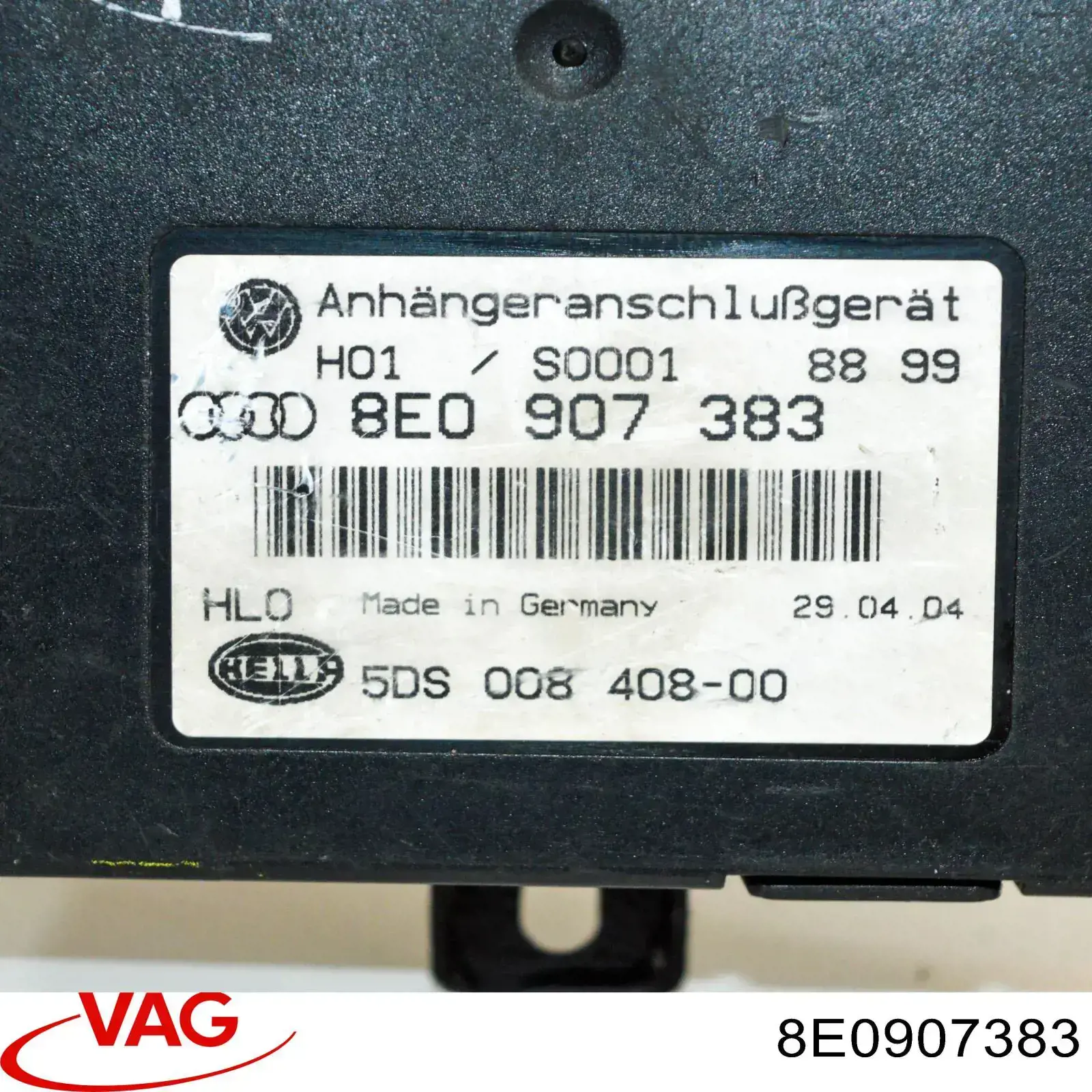 8E0907383 VAG Unidade de controlo de gancho de reboque