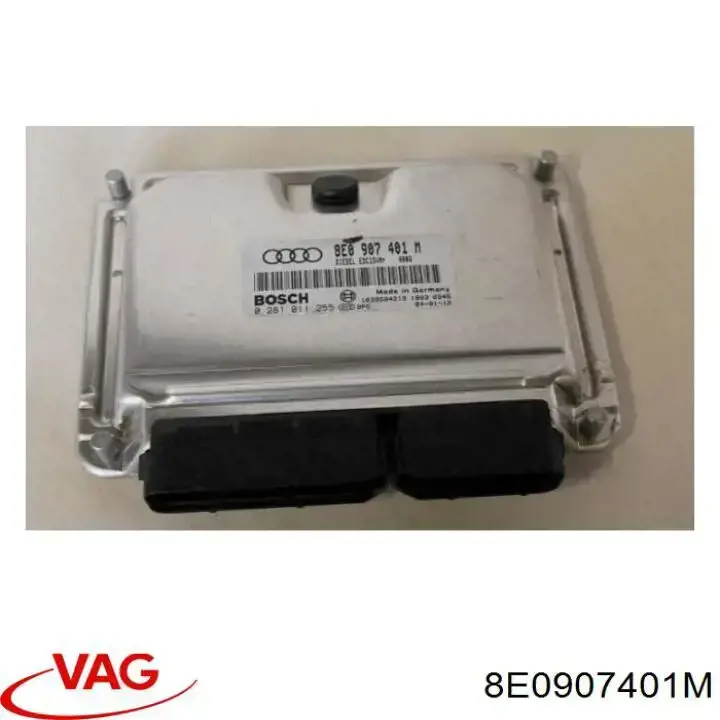 Módulo de direção (Centralina eletrônica) de motor 8E0907401M VAG