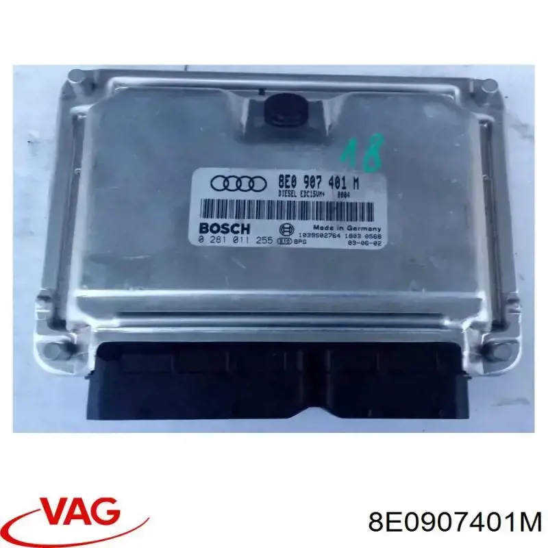 Módulo de direção (Centralina eletrônica) de motor VAG 8E0907401M preço, a partir de 112,42 USD