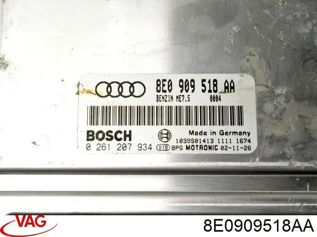 Módulo de direção (Centralina eletrônica) de motor VAG 8E0909518AA preço, a partir de 236,66 USD