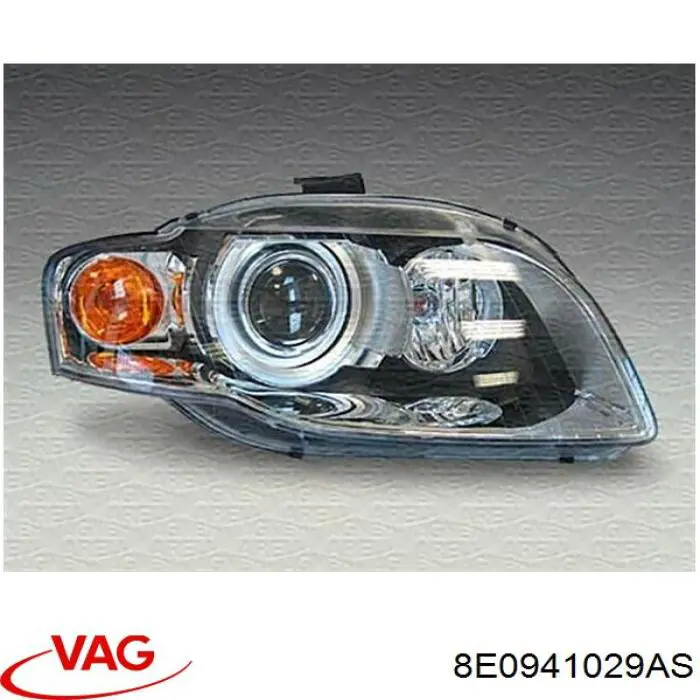 8E0941029AS VAG Luz esquerda