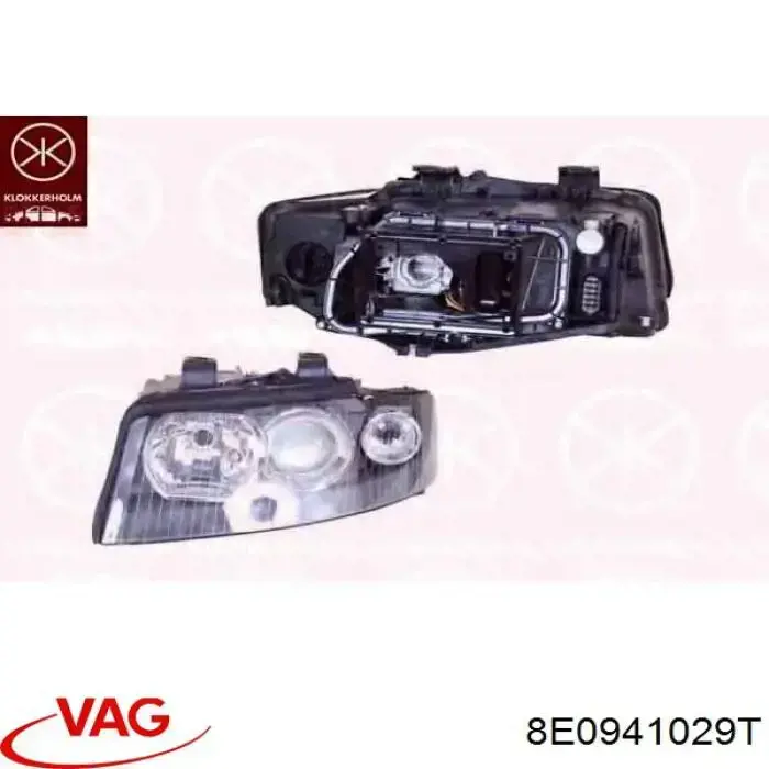 8E0941029T VAG Luz esquerda