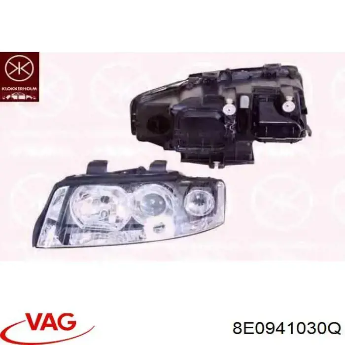 8E0941030Q VAG Luz direita