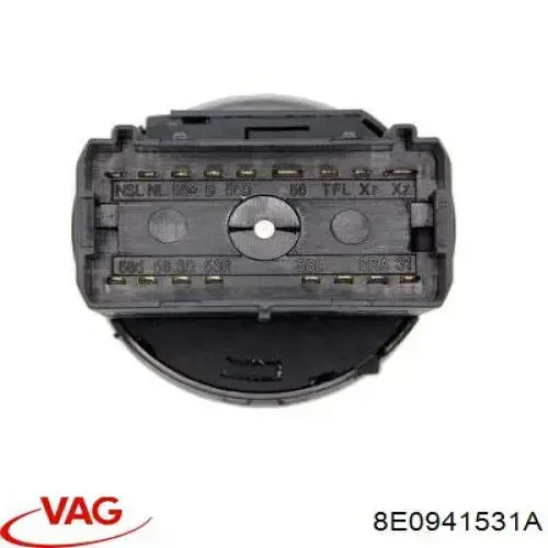 Comutador das luzes no "painel de instrumentos" VAG 8E0941531A preço, a partir de 35,52 USD