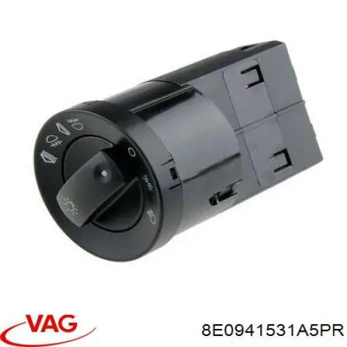 Comutador das luzes no "painel de instrumentos" VAG 8E0941531A5PR preço, a partir de 30,73 USD