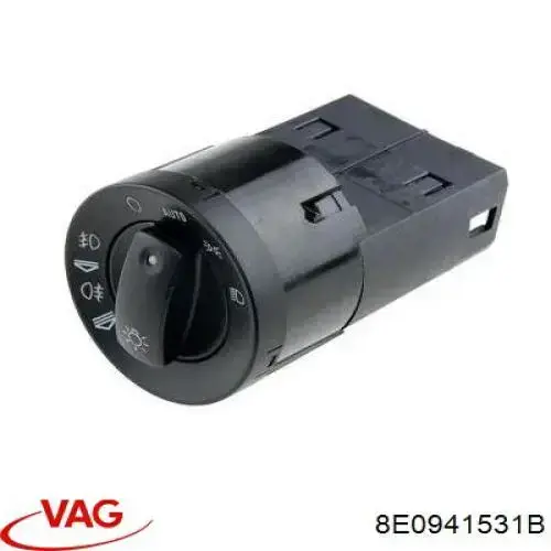 Comutador das luzes no "painel de instrumentos" VAG 8E0941531B preço, a partir de 42,09 USD