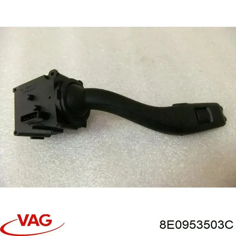 8E0953503C VAG Comutador direito instalado na coluna da direção