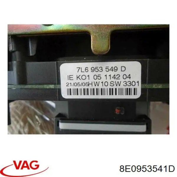 Compre 8E0953541D VAG Anel AIRBAG de contato, cabo plano do volante