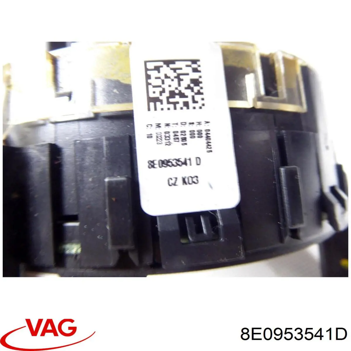 8E0953541D VAG Anel AIRBAG de contato, cabo plano do volante