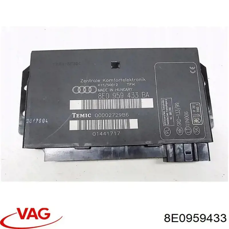  VAG 8E0959433 preço, a partir de 96,95 USD
