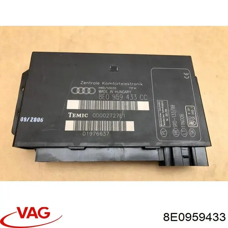  VAG 8E0959433 preço, a partir de 96,95 USD