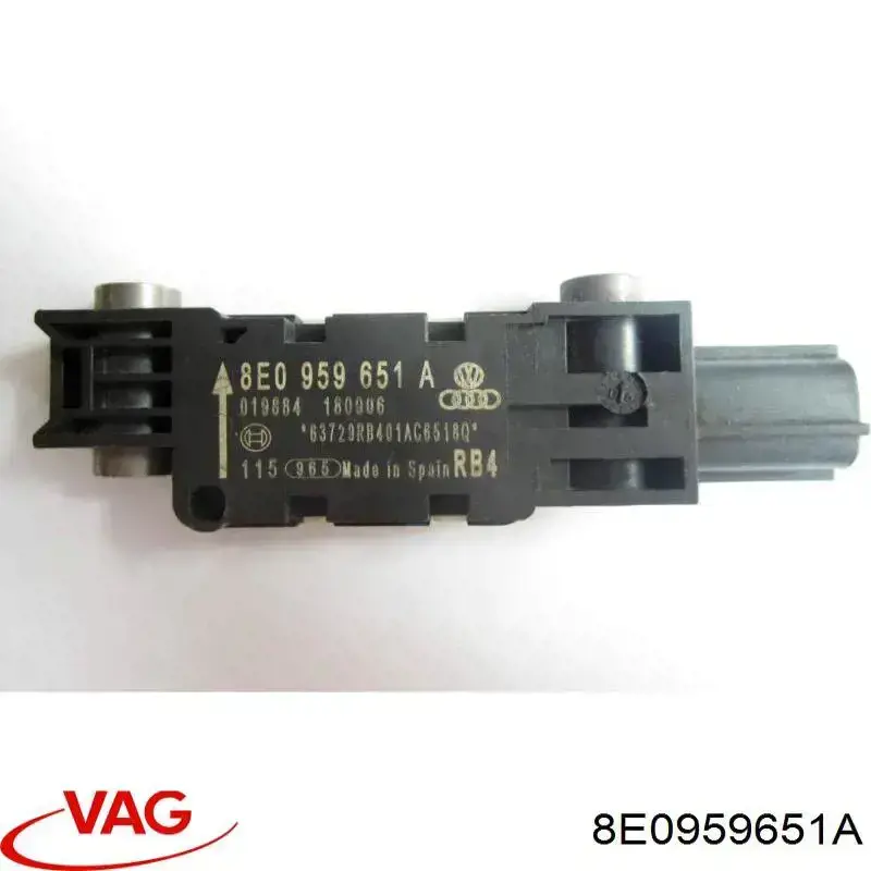 Sensor de aceleração longitudinal VAG 8E0959651A preço, a partir de 49,37 USD