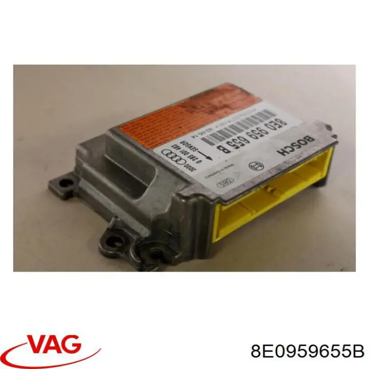 Módulo processador de controlo da bolsa de ar (Centralina eletrônica AIRBAG) VAG 8E0959655J preço, a partir de 63,10 USD