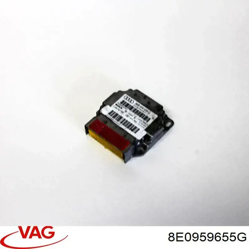 8E0959655G VAG Módulo processador de controlo da bolsa de ar (Centralina eletrônica AIRBAG)
