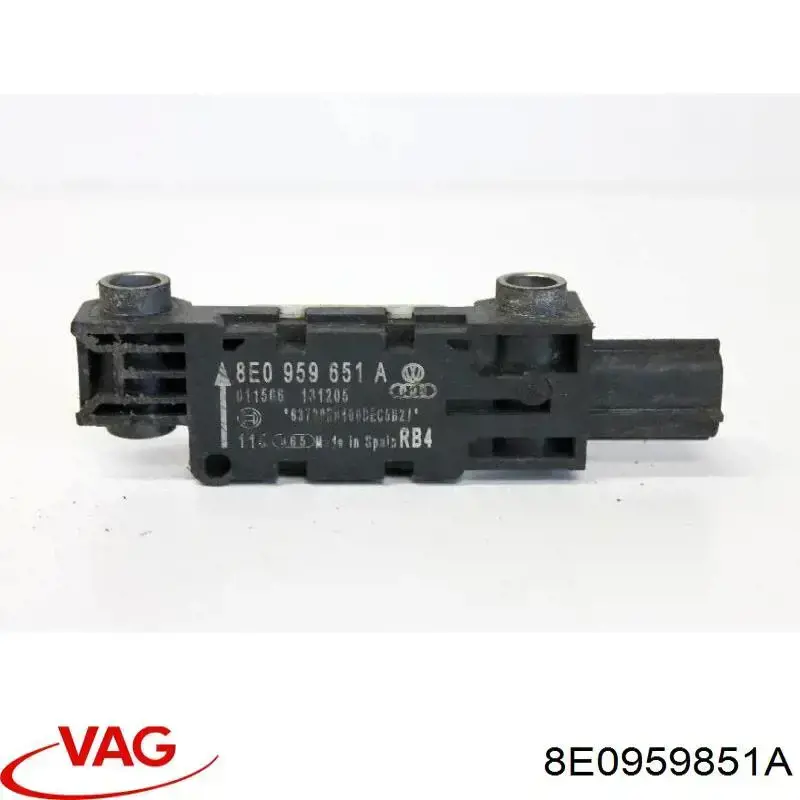 8E0959851C5PR VAG Unidade de botões dianteira esquerda de controlo de elevador de vidro