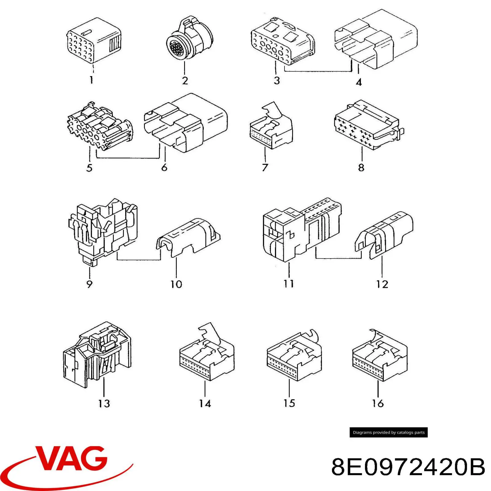 Compre 8W0972420 VAG 