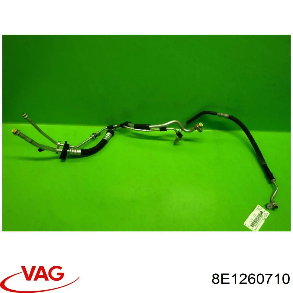 Compre 8E1260710 VAG Mangueira de aparelho de ar condicionado, desde o radiador até o vaporizador