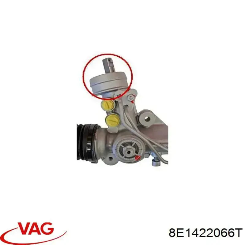 8E1422066T VAG Cremalheira da direção