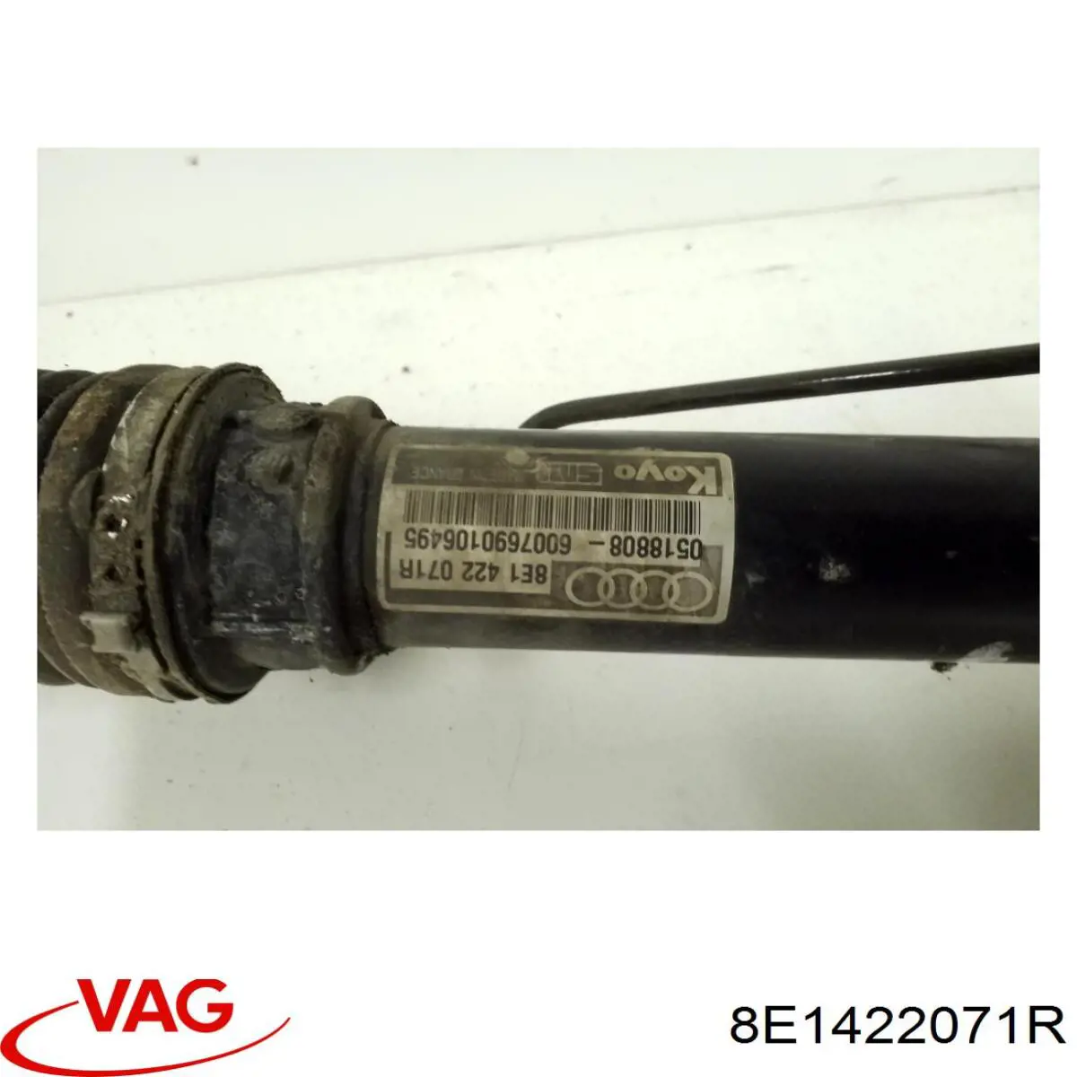 Cremalheira da direção 8E1422071R VAG