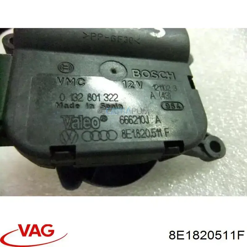 Acionamento de comporta de forno VAG 8E1820511F preço, a partir de 66,40 USD
