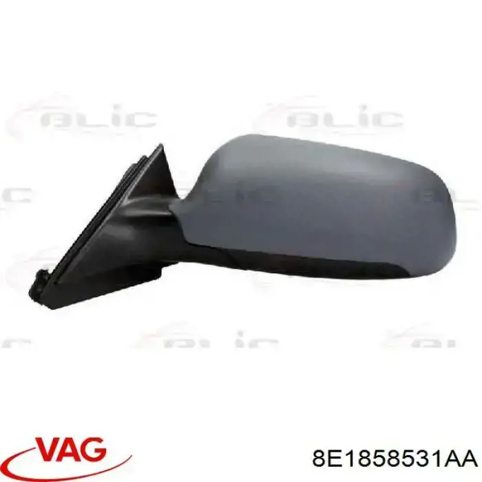 8E1858531AA VAG Espelho de retrovisão esquerdo