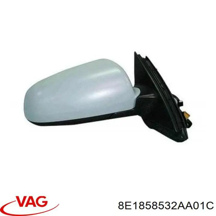 Compre 8E1858532AA01C VAG Caixa do espelho de retrovisão direito