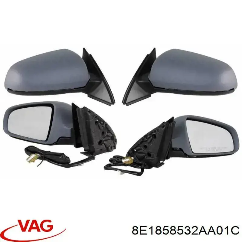 Caixa do espelho de retrovisão direito VAG 8E1858532AA01C preço, a partir de 69,93 USD