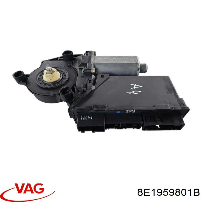 Motor de acionamento de vidro da porta dianteira esquerda VAG 8E1959801B preço, a partir de 89,65 USD