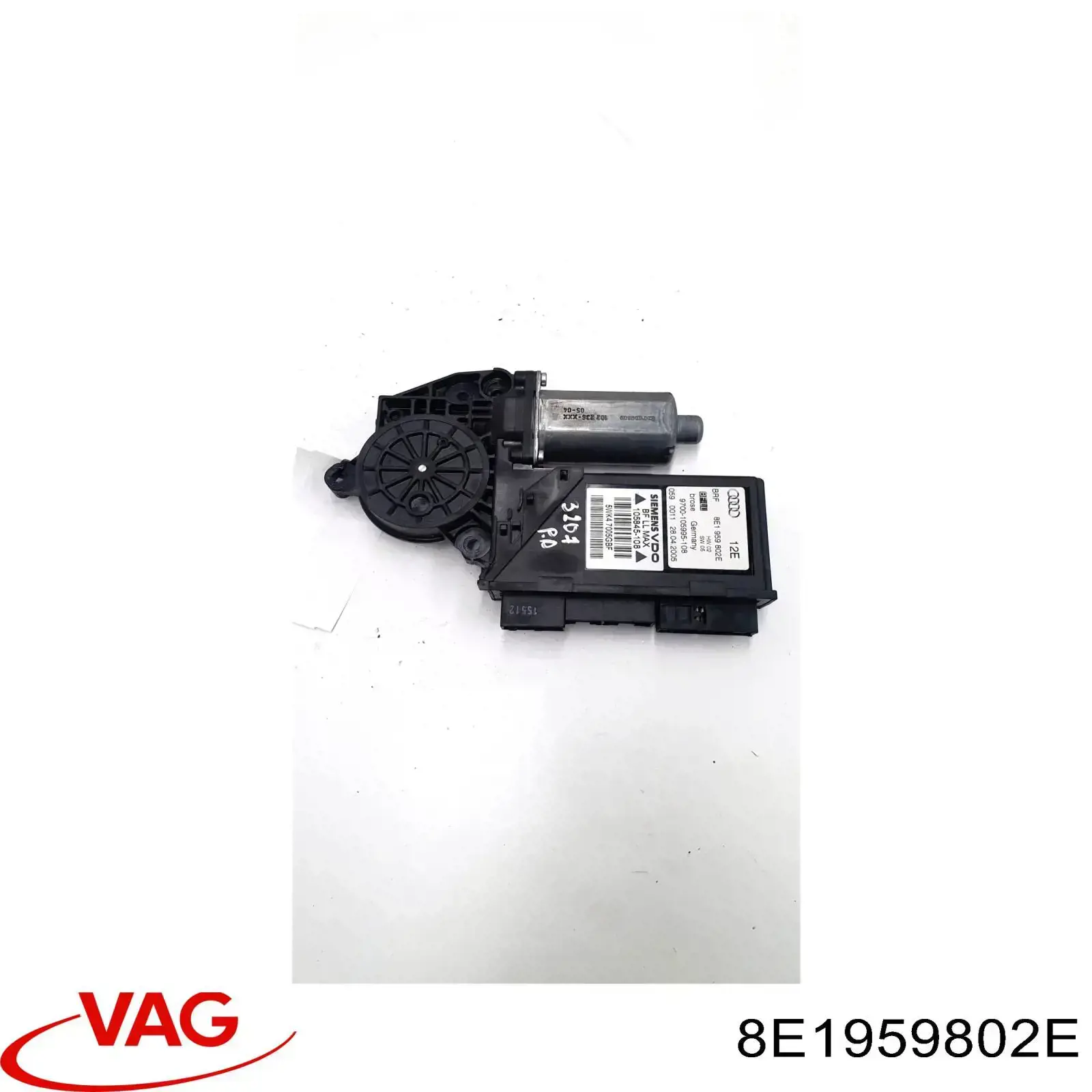 Compre 8E1959802E VAG Motor de acionamento de vidro da porta dianteira direita