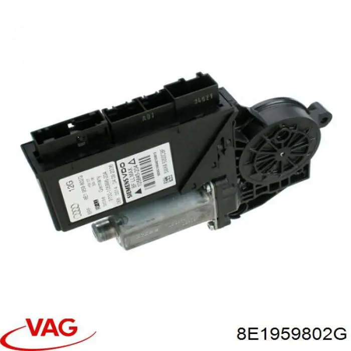 8E1959802G VAG Motor de acionamento de vidro da porta dianteira direita