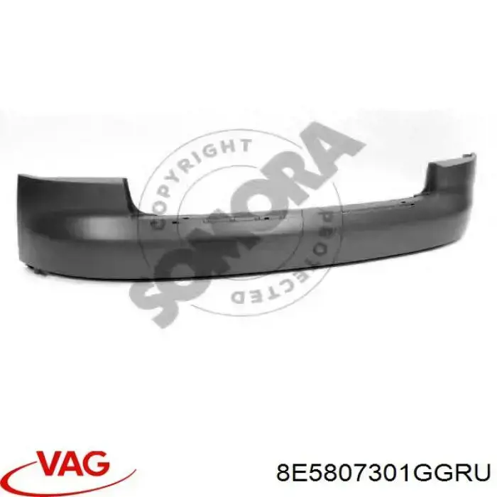 Pára-choque traseiro VAG 8E5807301GGRU preço, a partir de 212,82 USD