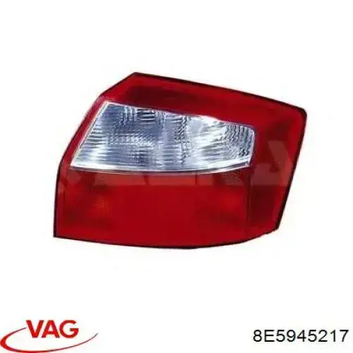Compre 8E5945217 VAG Lanterna traseira esquerda