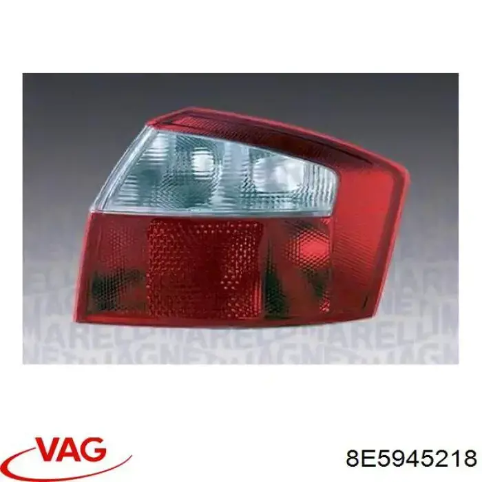 8E5945218 VAG Lanterna traseira direita