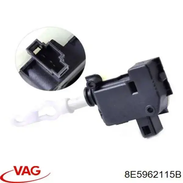 8E5962115B VAG Motor acionador de abertura/fechamento de porta-malas (de 3ª/5ª porta traseira)