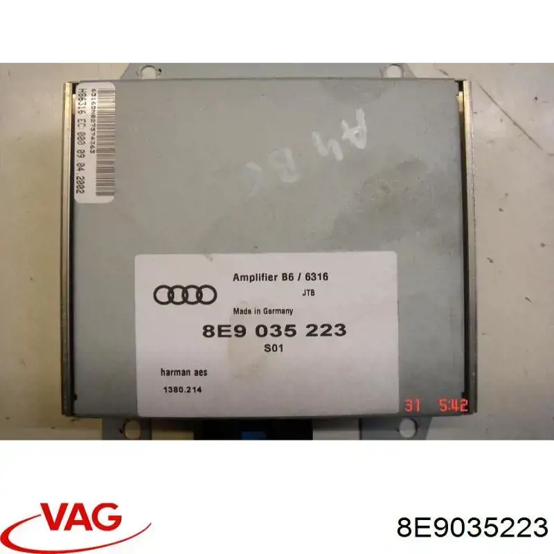 Reforçador do som de sistema de áudio VAG 8E9035223 preço, a partir de 47,75 USD