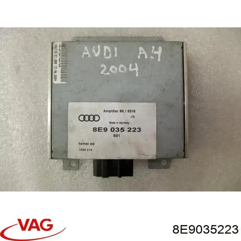 Compre 8E9035223 VAG Reforçador do som de sistema de áudio