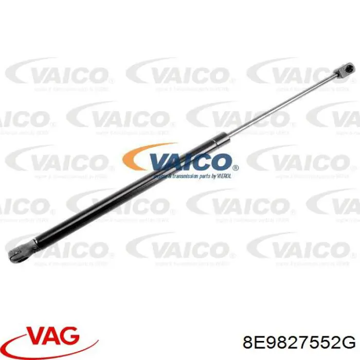 Compre 8E9827552G VAG Amortecedor de tampa de porta-malas (de 3ª/5ª porta traseira)