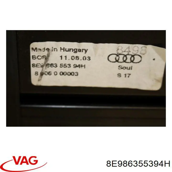 Compre 8E986355394H VAG 