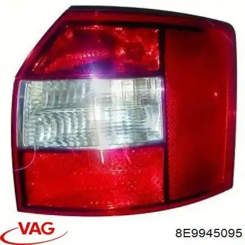 Lanterna traseira esquerda VAG 8E9945095 preço, a partir de 92,17 USD
