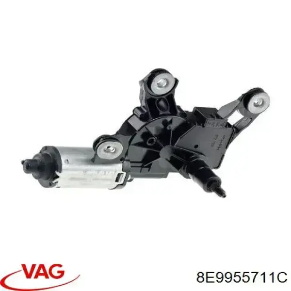 8E9955711C VAG Motor de limpador pára-brisas de vidro traseiro