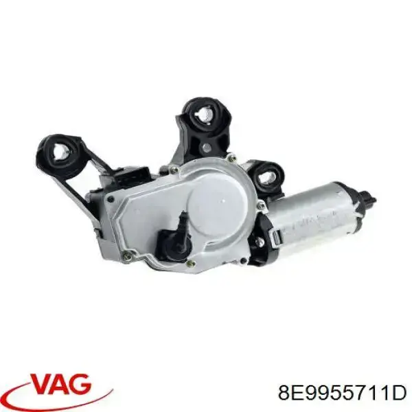 8E9955711D VAG Motor de limpador pára-brisas de vidro traseiro