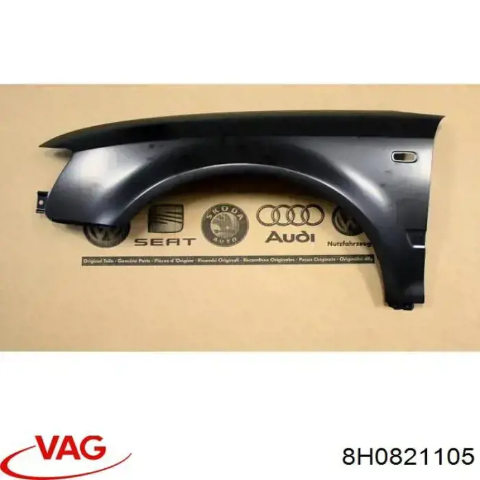 Pára-lama dianteiro esquerdo VAG 8H0821105 preço, a partir de 209,82 USD