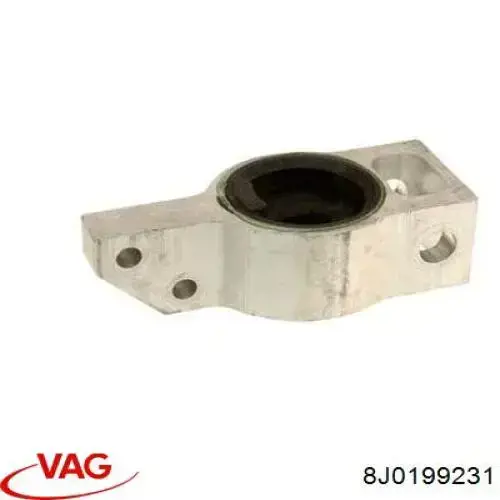 8J0199231 VAG Bloco silencioso dianteiro do braço oscilante inferior