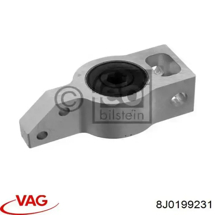 Bloco silencioso dianteiro do braço oscilante inferior VAG 8J0199231 preço, a partir de 38,22 USD