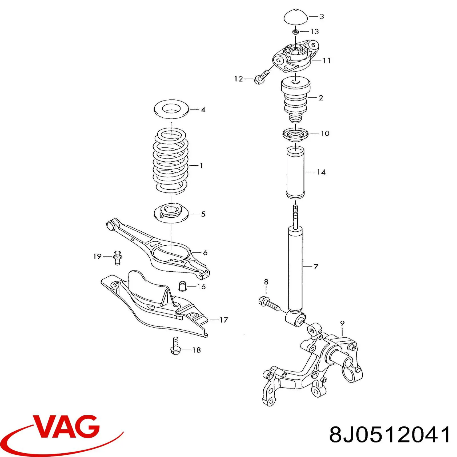 8J0512041 VAG 