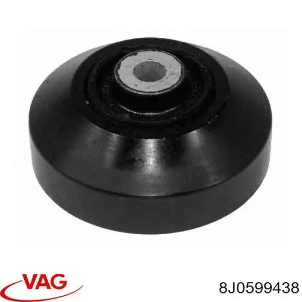 Bloco silencioso (coxim) traseiro de redutor do eixo traseiro VAG 8J0599438 preço, a partir de 38,09 USD